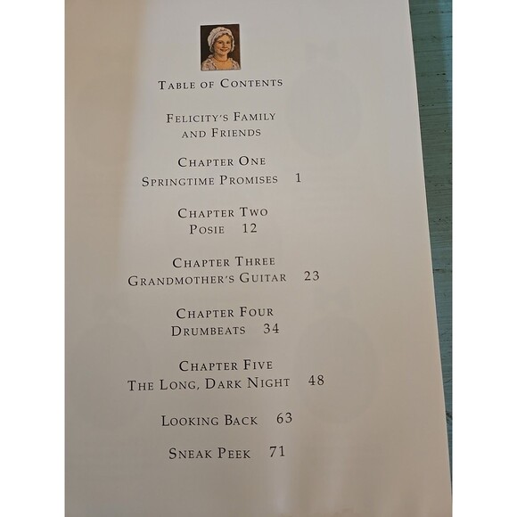 American Girl BOOK Happy Birthday Felicity Pleasant Company 1774 Story Paperback - Picture 6 of 8